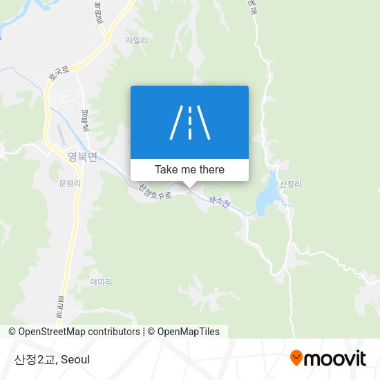 산정2교 map
