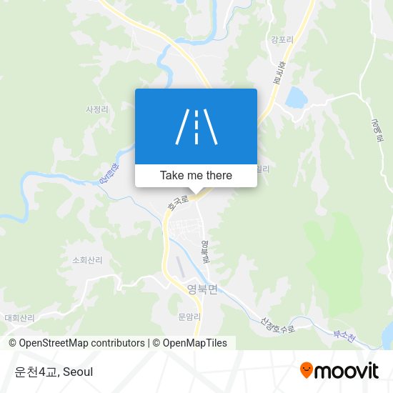 운천4교 map