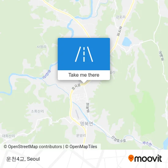운천4교 map