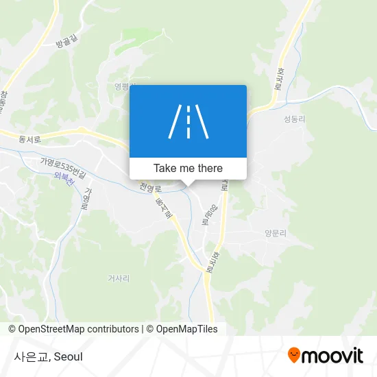 사은교 map