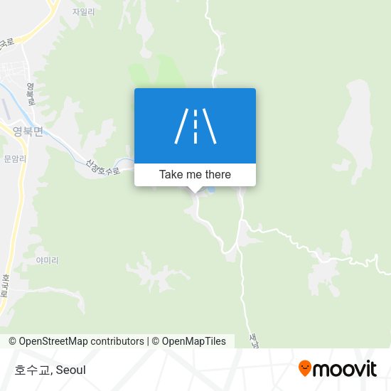 호수교 map