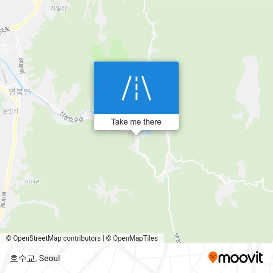 호수교 map
