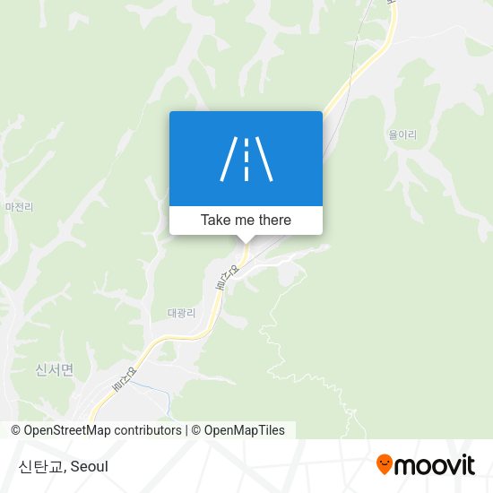 신탄교 map