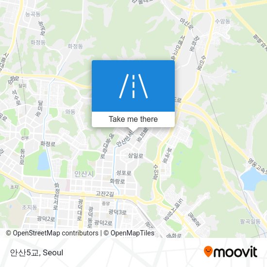 안산5교 map