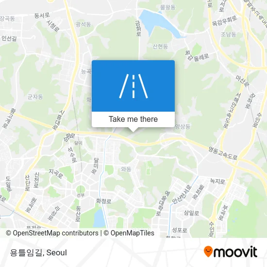 용틀임길 map