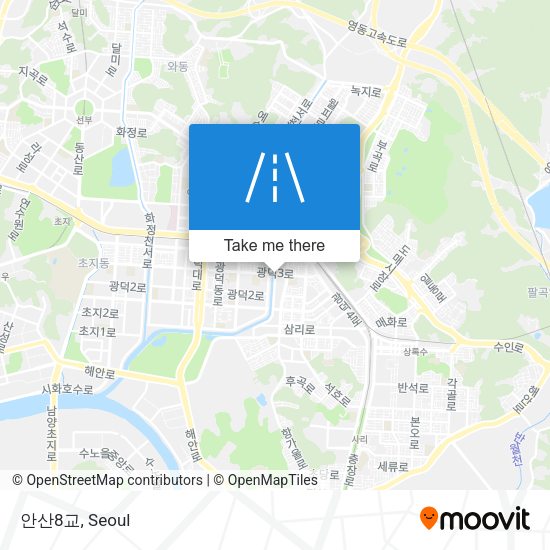 안산8교 map