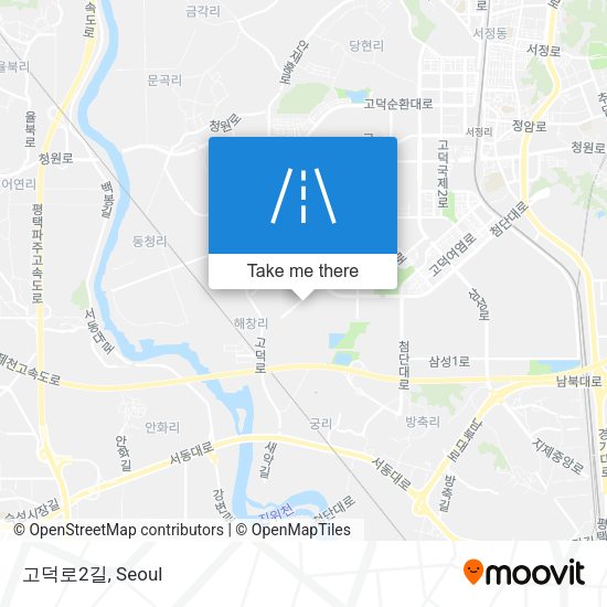 고덕로2길 map