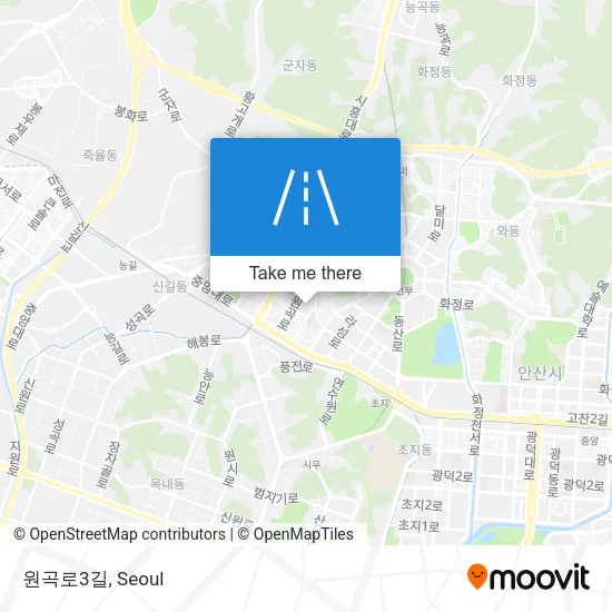 원곡로3길 map