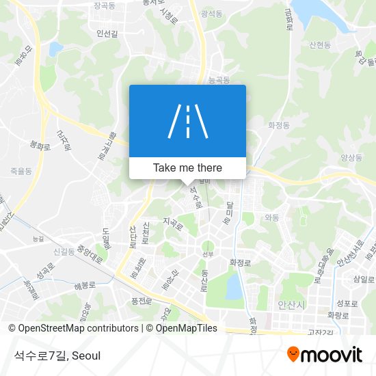 석수로7길 map