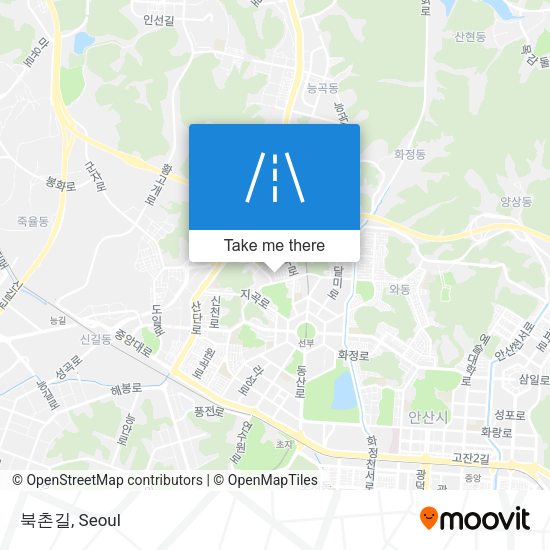 북촌길 map