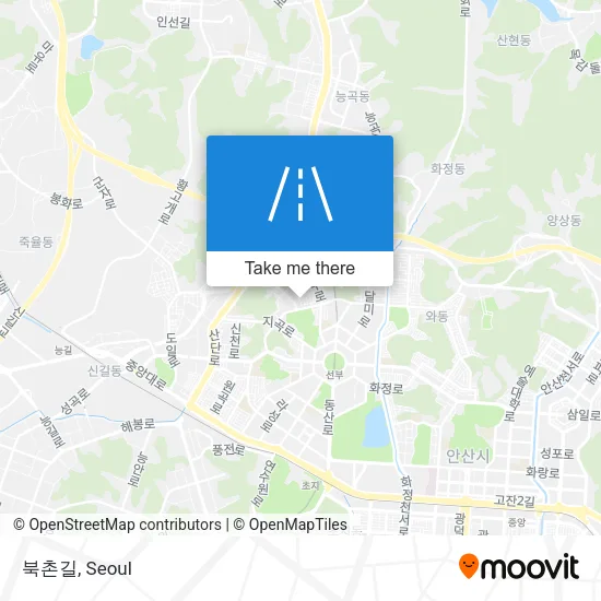 북촌길 map