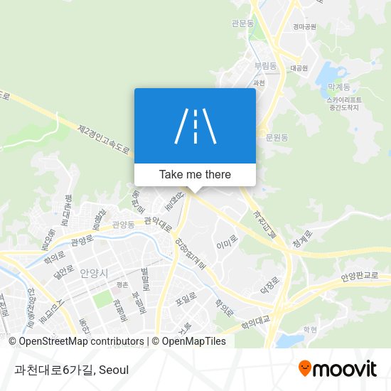 과천대로6가길 map