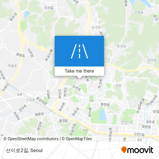 선이로2길 map