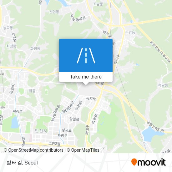 벌터길 map