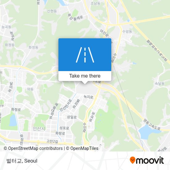 벌터교 map
