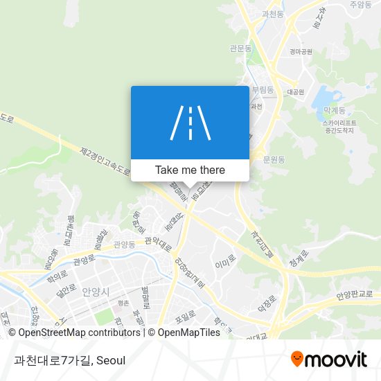 과천대로7가길 map