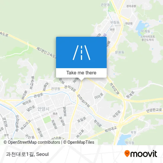 과천대로1길 map