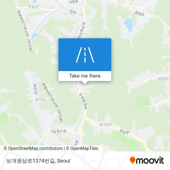 보개원삼로1374번길 map
