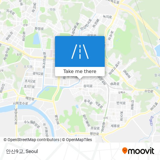 안산9교 map