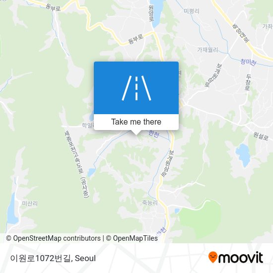 이원로1072번길 map