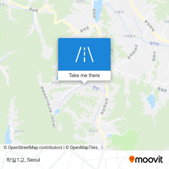 학일1교 map