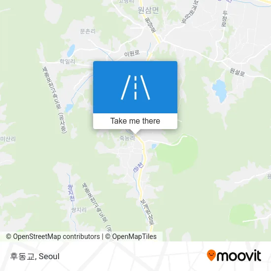 후동교 map