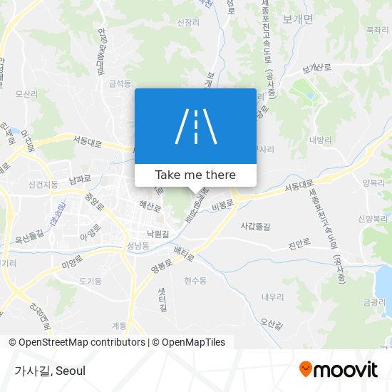 가사길 map