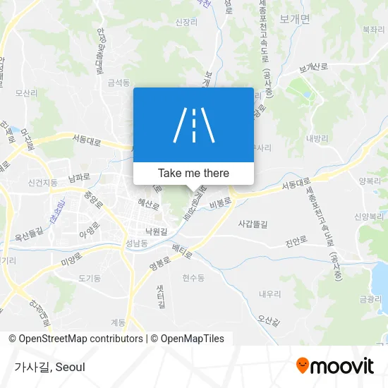 가사길 map