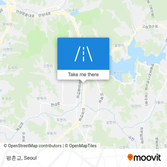 평촌교 map
