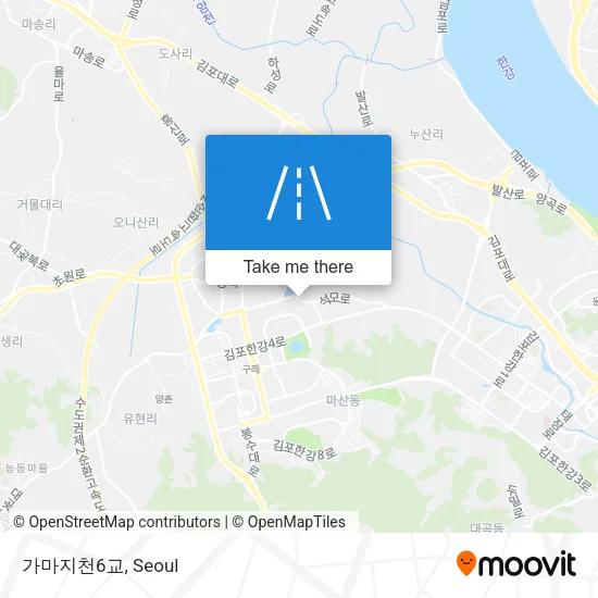 가마지천6교 map