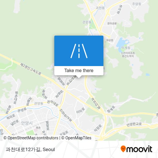 과천대로12가길 map