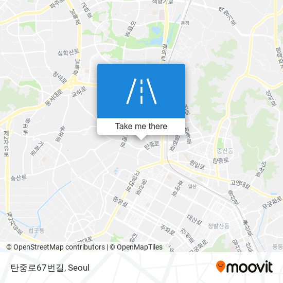 탄중로67번길 map