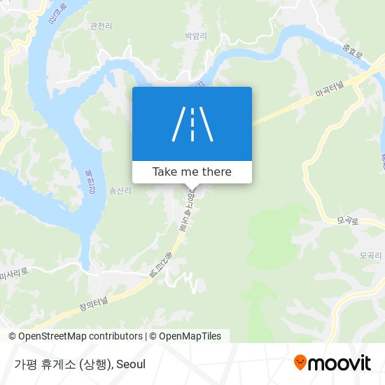 가평 휴게소 (상행) map