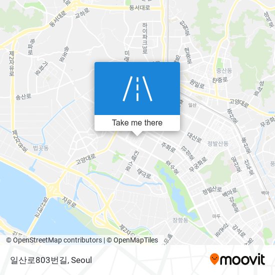 일산로803번길 map