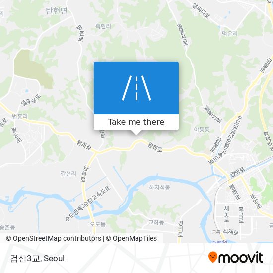 검산3교 map