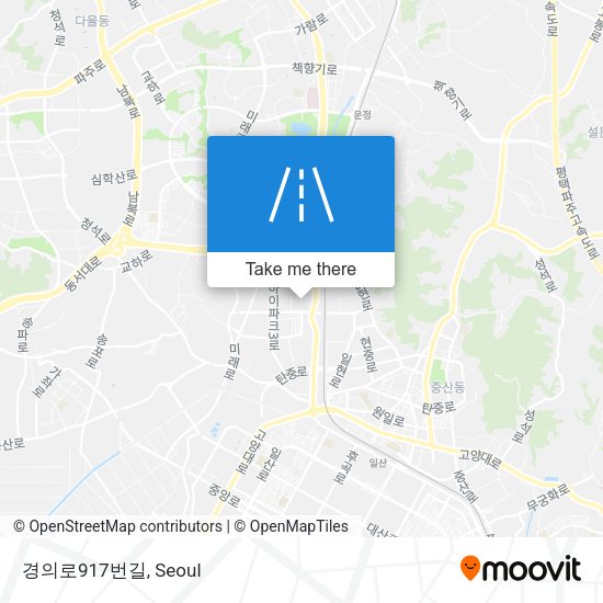 경의로917번길 map