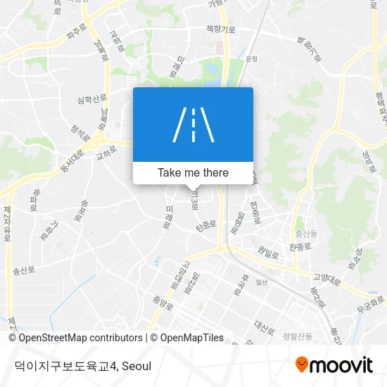 덕이지구보도육교4 map