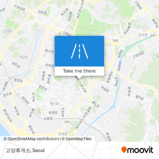 고양휴게소 map