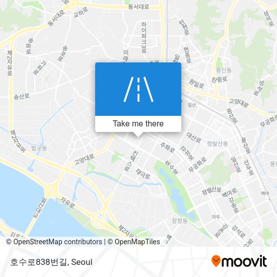호수로838번길 map