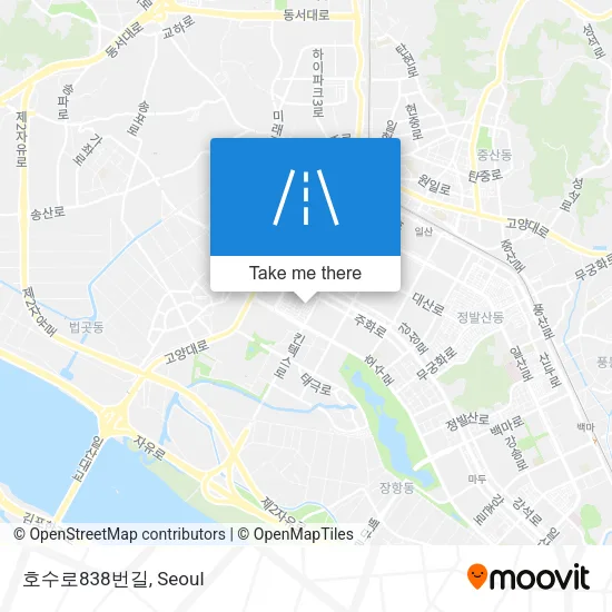 호수로838번길 map