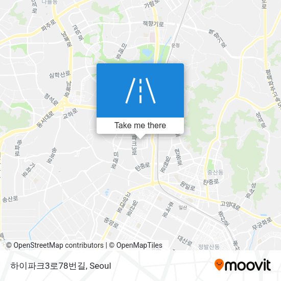 하이파크3로78번길 map