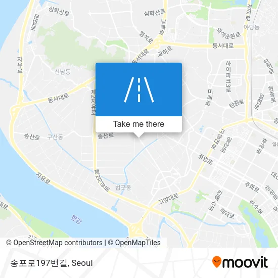 송포로197번길 map