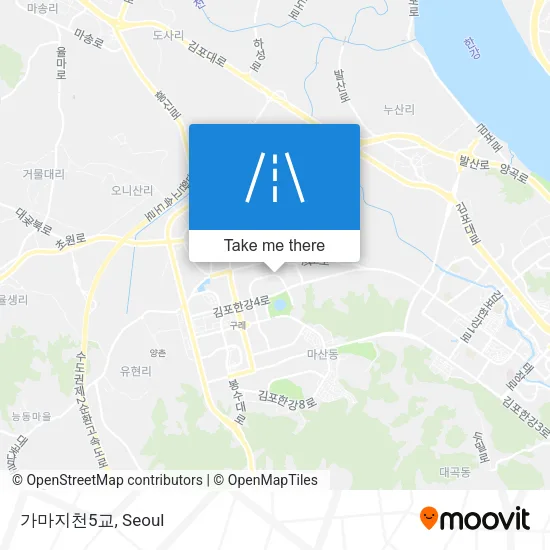 가마지천5교 map