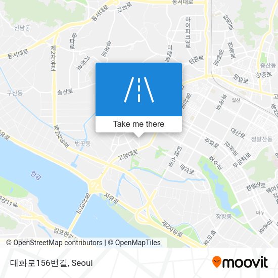 대화로156번길 map