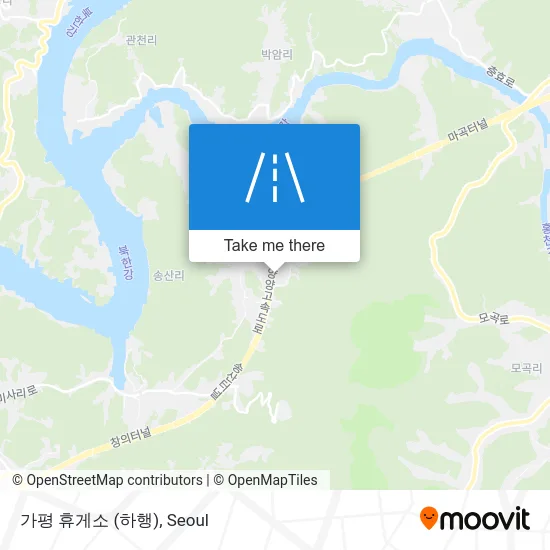 가평 휴게소 (하행) map