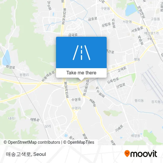매송고색로 map
