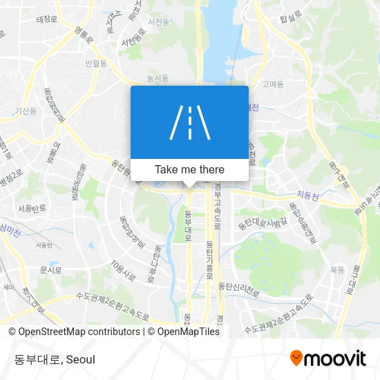 동부대로 map