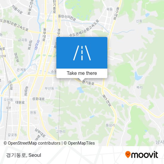경기동로 map