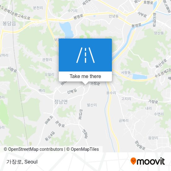 가장로 map