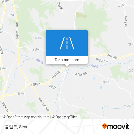 금일로 map